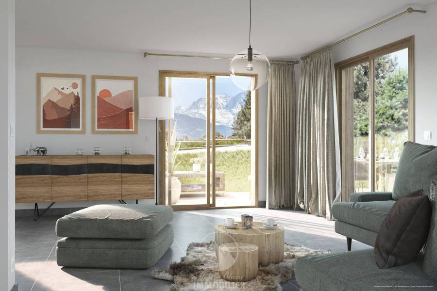 Chalet in Saint-Gervais le Bains, Mont-Blanc view - Photo N°